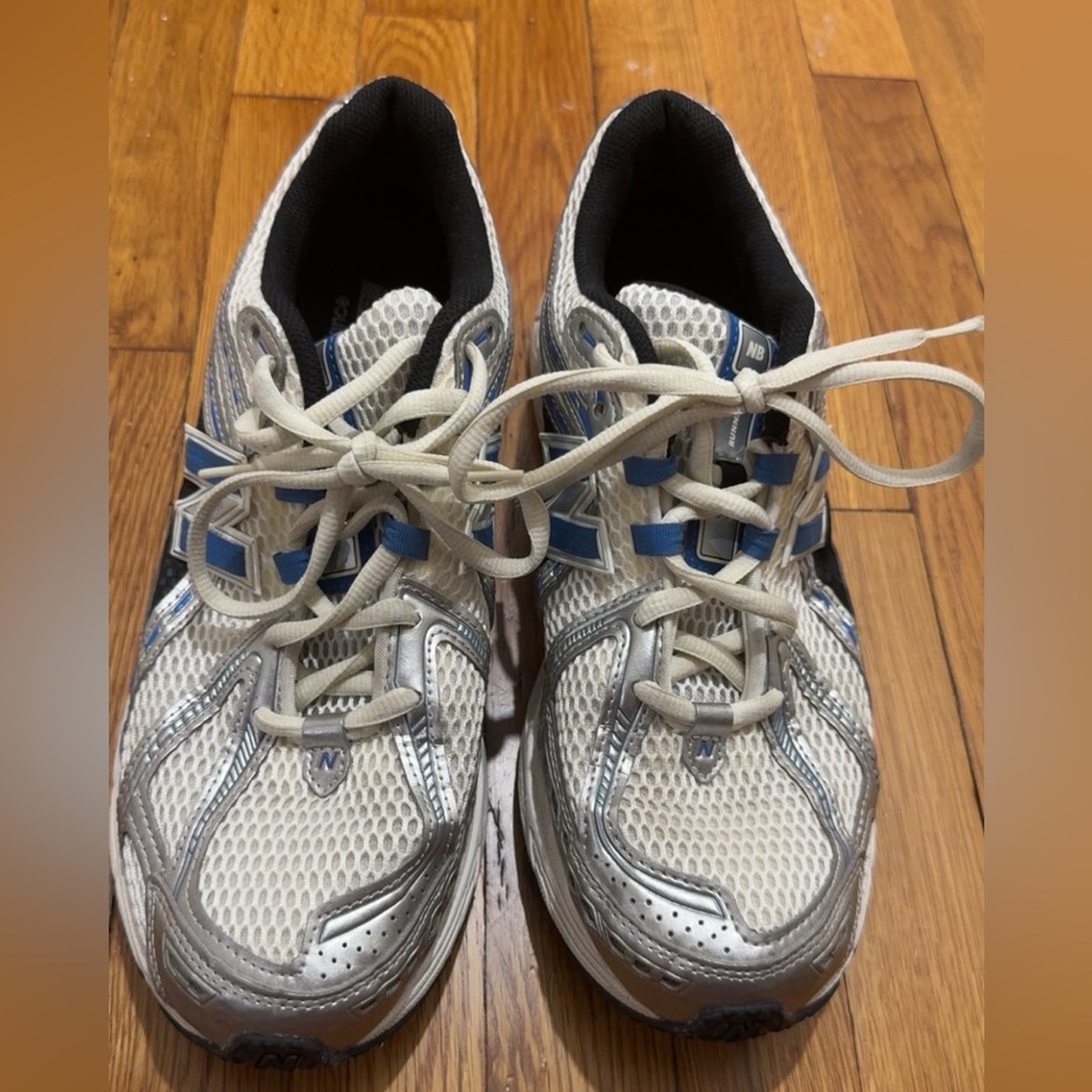 New Balance Black and Blue Athletic Shoes